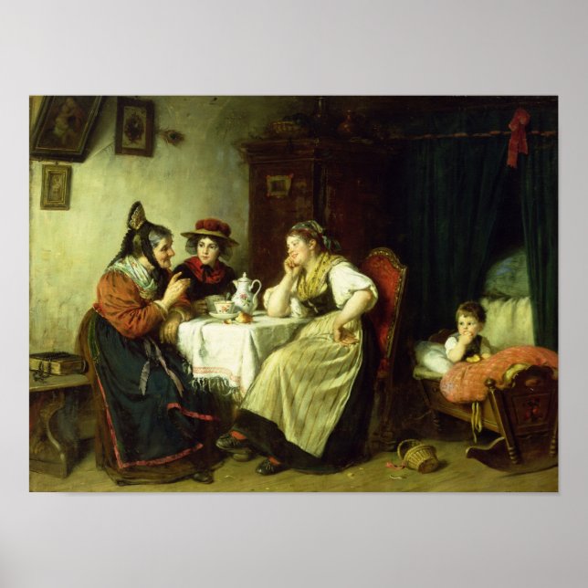 Póster Los giros, 1887 (Frente)