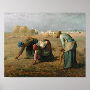 Póster Los Gleaners, 1857