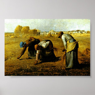Póster Los Gleaners, por el mijo (la mejor calidad)