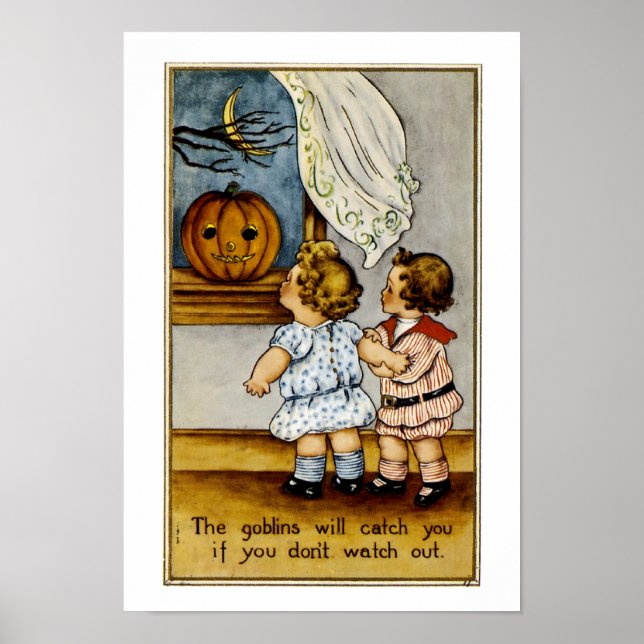 Póster ¡Los Goblins Te Atraparán! (Frente)