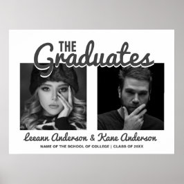 Póster Los graduados | Doble Bienvenida de Graduación