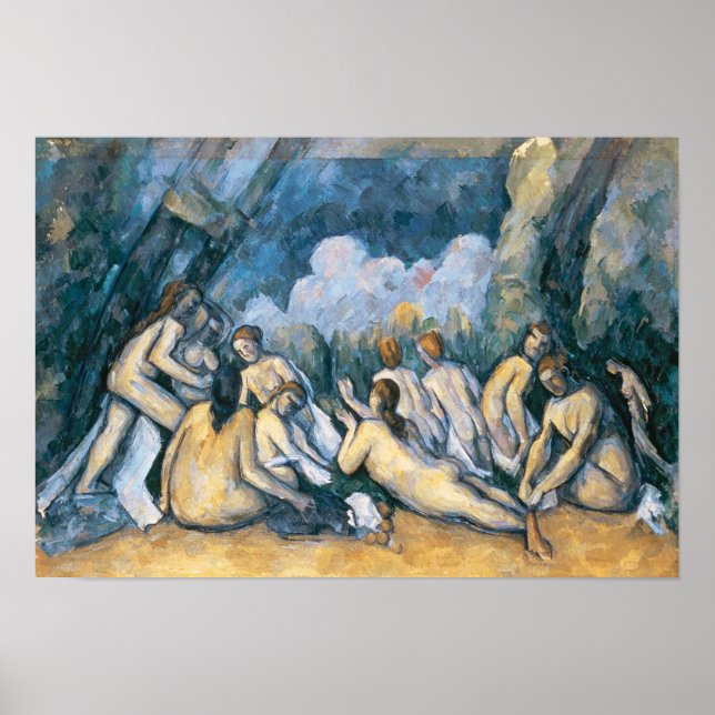 Póster Los grandes bañistas, c.1900-05 (Frente)