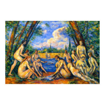 Los grandes bañistas de Paul Cézanne