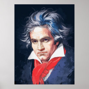 Póster Los grandes compositores: Beethoven