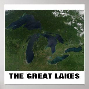 Póster Los Grandes Lagos