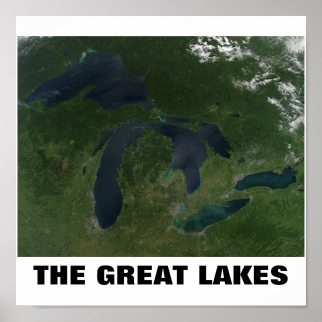 Póster Los Grandes Lagos (Frente)