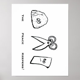 Póster Los guardianes de la paz