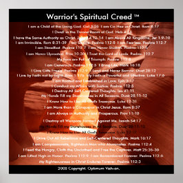 Póster Los guerreros creados por WarriorsCreed
