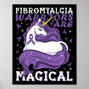Póster Los Guerreros De Fibromialgia Son Amantes Magicos 