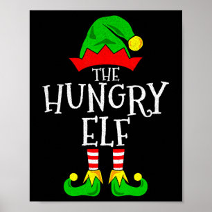 Póster Los hambrientos Navidades de Elf, una familia dive
