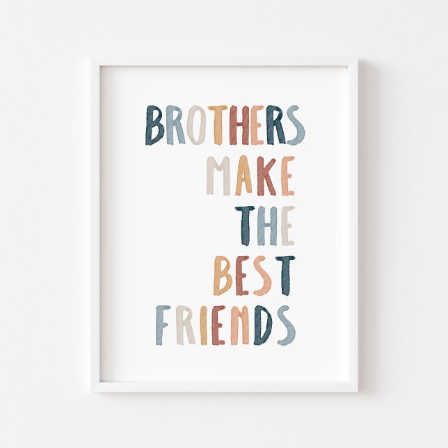 Póster Los hermanos Boho hacen que los mejores amigos imp (Subido por el creador)
