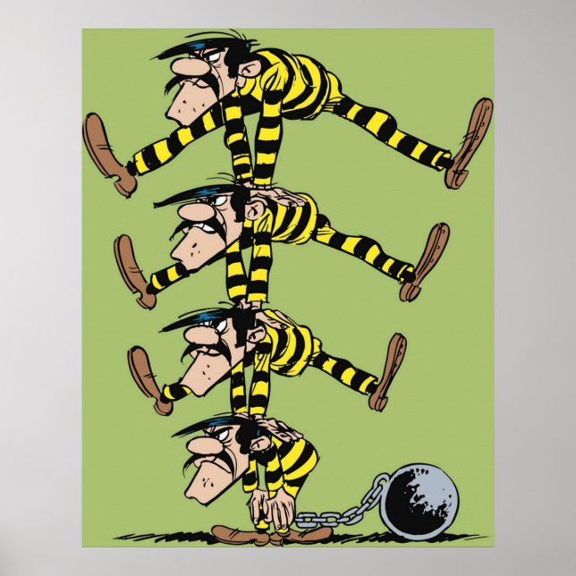 Póster Los hermanos Dalton (Frente)