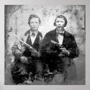 PÓSTER LOS HERMANOS DE JAMES: FRANK Y JESSE