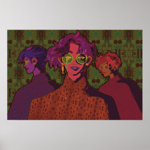 Póster Los hermanos extraños