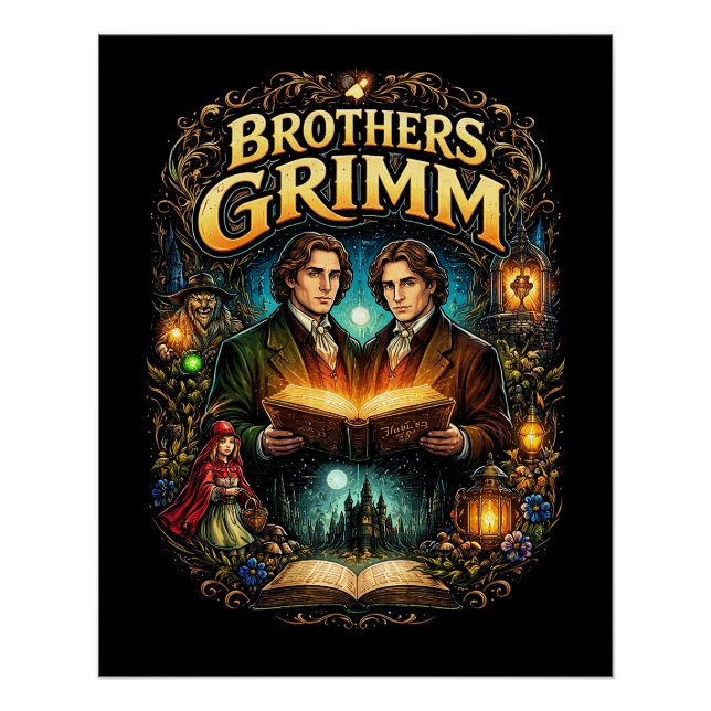 Póster Los Hermanos Grimm (Anverso)