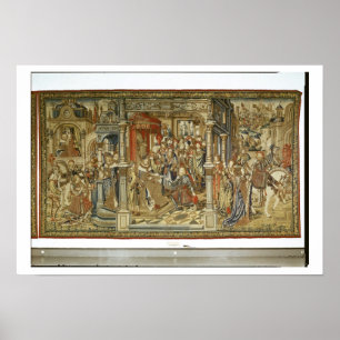 Póster Los hijos de David Amnon y Absalom declaran la gue