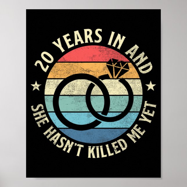 Póster Los hombres 20 años en &amp; ella tiene 39; no me  (Frente)