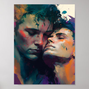 Póster Los homosexuales enamorados