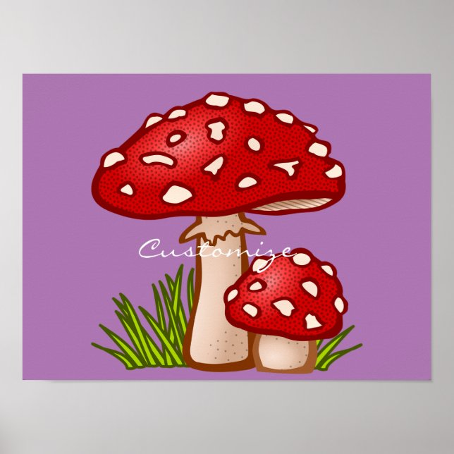 Póster Los hongos rojos de Amanita Thunder_Cove (Frente)