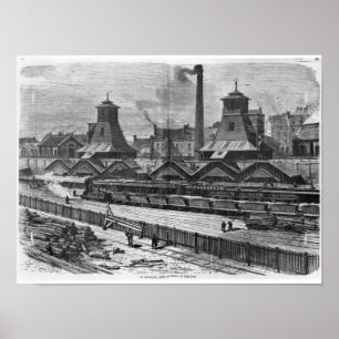 Póster Los hoyos de St Pierre y de San Pablo en el Le