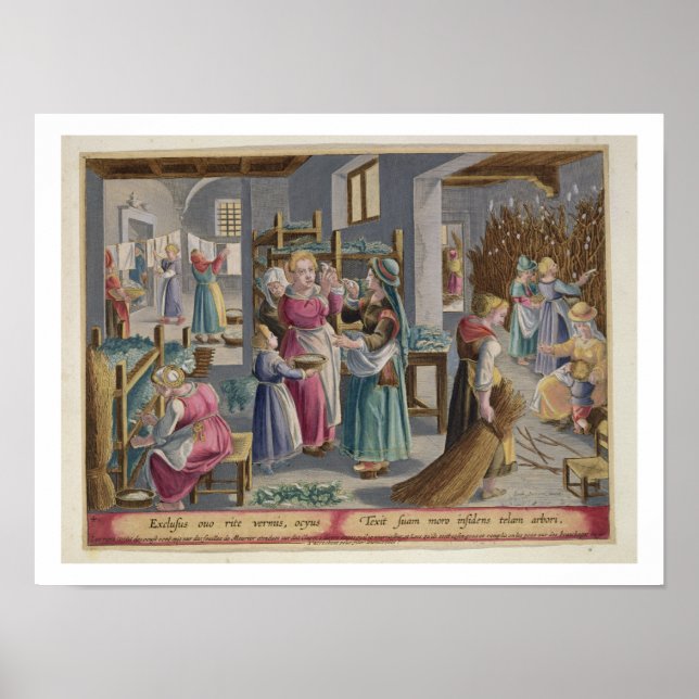 Póster Los huevos se colocan en los dormitorios, están cu (Frente)