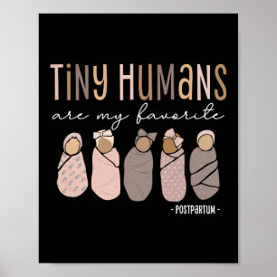Póster Los Humanos Pequeños Son Mi Maternidad Postparto F