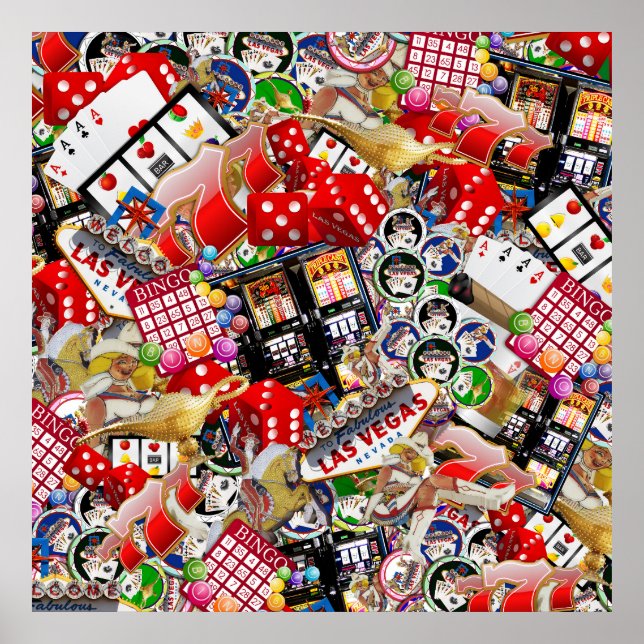 Póster Los Iconos de Las Vegas (Frente)