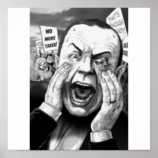 Póster Los impuestos a la muerte