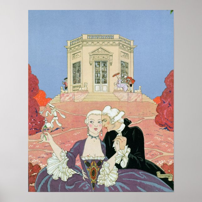 Póster Los Indolentes, el ilustracion para las "Fetes Gal (Frente)