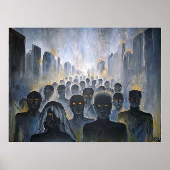 Póster Los invasores (Frente)