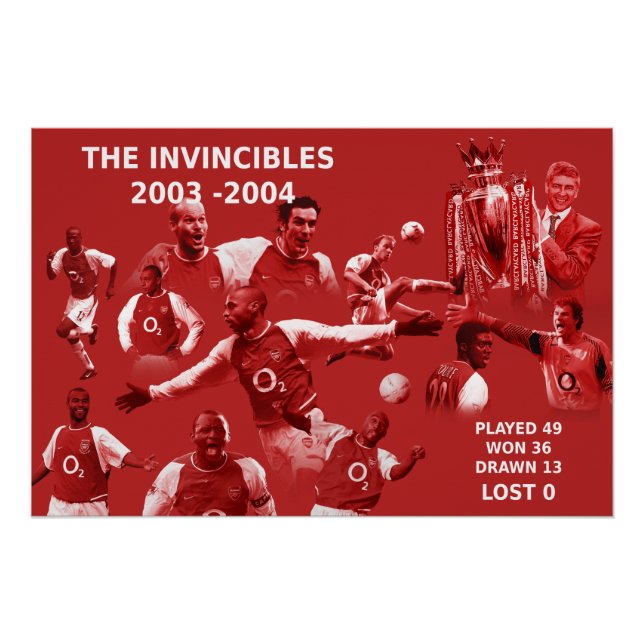 Póster Los invincibles (Anverso)