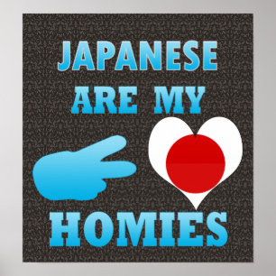 Póster Los japoneses son mis homólogos