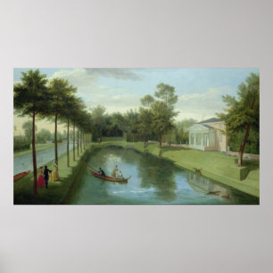 Póster Los jardines acuáticos de Chiswick House