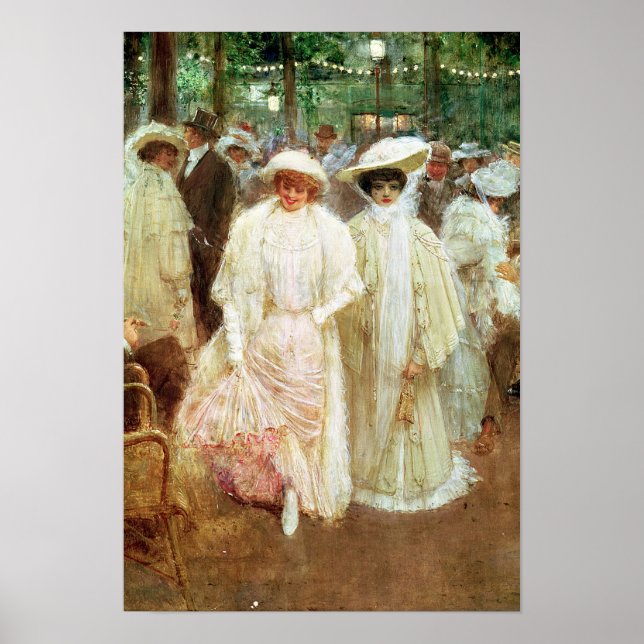 Póster Los jardines de París (Frente)