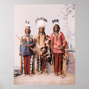 Póster Los jefes Apache Garfield, Ouche-te Foya y Sanches
