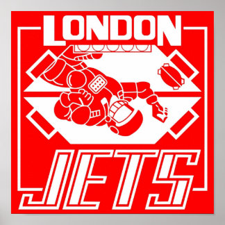 Póster Los jets de Londres