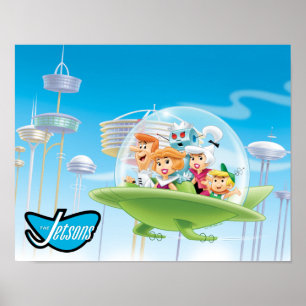Póster Los Jetsons   Poster De Automóviles De Familia