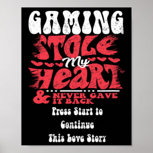 Póster Los juegos me robaron el corazón ~ Día divertido d