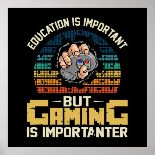 Póster los juegos son más importantes