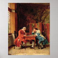 Los Jugadores De Ajedrez, 1856