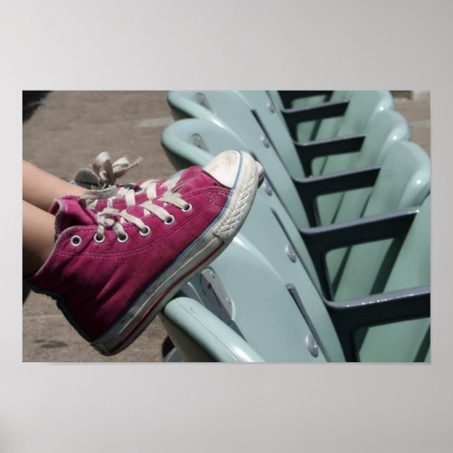 Póster Los Kickers de la señorita Jillian (Frente)