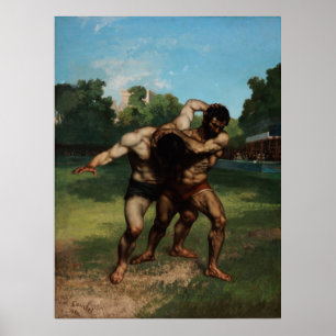 Póster Los luchadores
