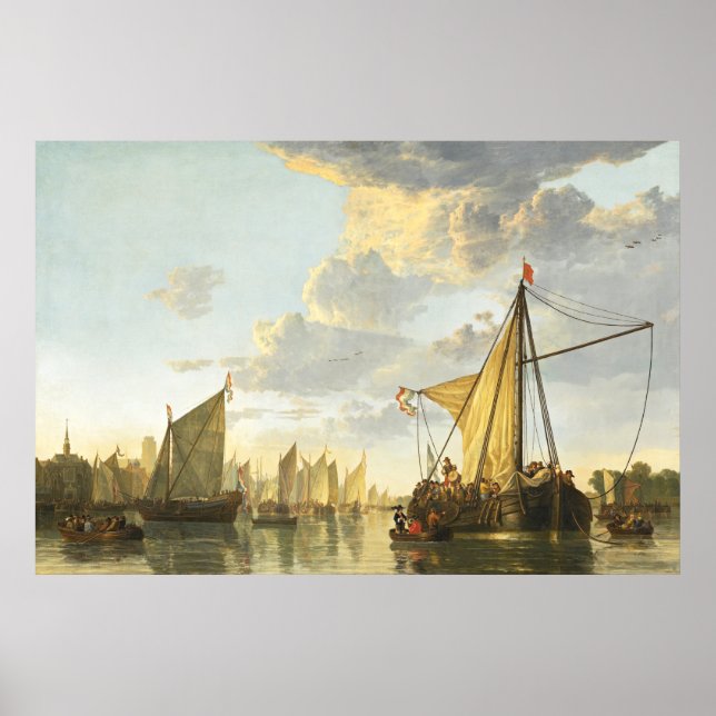 Póster Los Maas en el Poster Dordrecht Aelbert Cuyp (Frente)