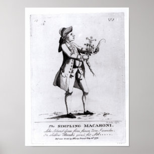 Póster Los macarrones de Simpling