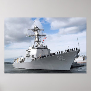 Póster Los marineros sirven los carriles