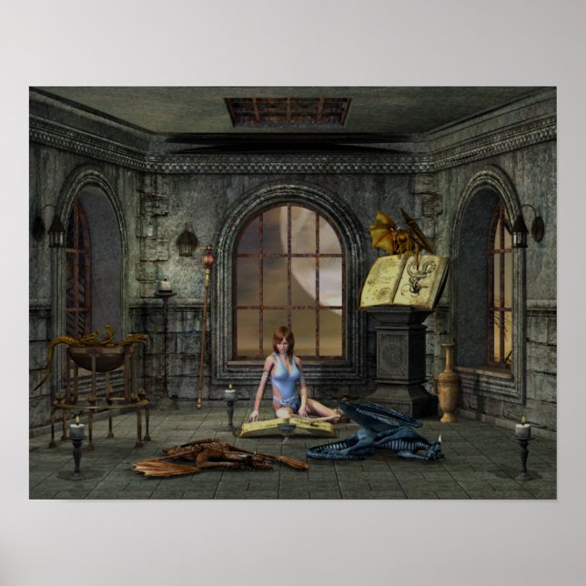 Póster Los Mascotas de la hechicera (Frente)