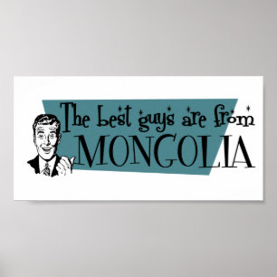 Póster Los mejores chicos son de Mongolia