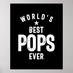 Póster Los mejores polos del mundo Regalo del abuelo de