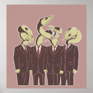 Póster Los mentirosos de larga lengua