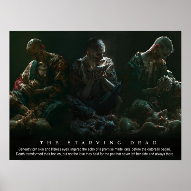Póster Los Muertos Hambrientos - Devoción Pet III (Frente)